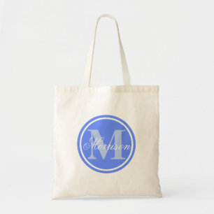 Blue Prestige Monogramm Tragetasche