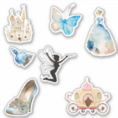 Blue Princess Aufkleber (Vorderseite)