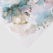 Blue Princess geht zum Ball Seidenpapier (Ausschnitt)