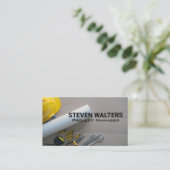 Blue Print Hardware Tools Visitenkarte (Stehend Vorderseite)