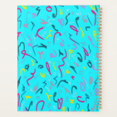 Blue Print mit 90ern Vibes Planer (Rückseite)