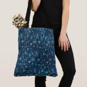Blue print Pansies Tasche (Von Nahem)