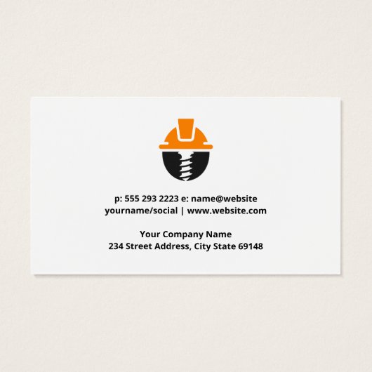 Blue Prints | Blue Collar Workers | Konstruktion (Rückseite)