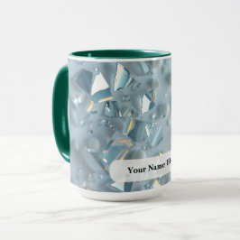 Blue Prism Pearl Shatter Tasse
