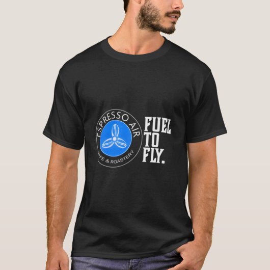 Blue Propeller Story T-Shirt (Vorderseite)