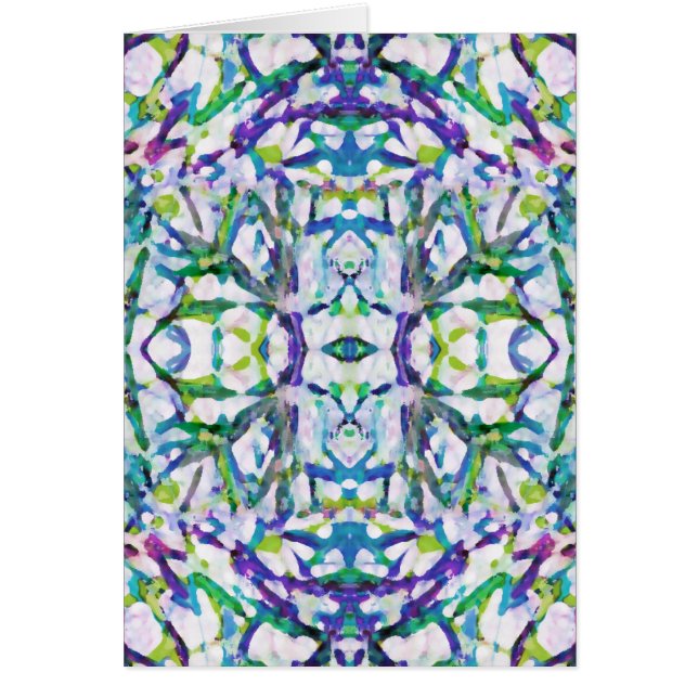 Blue Psychedelic Pattern (Vorne)