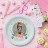 Blue Psychology Editable Photo Frame Dual Freud Ca Pappteller (Party)