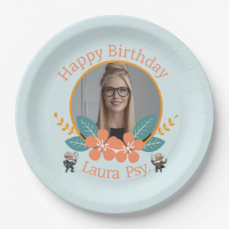 Blue Psychology Editable Photo Frame Dual Freud Ca Pappteller