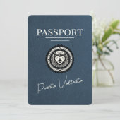 Blue Puerta Vallarta Pass Save The Date (Stehend Vorderseite)