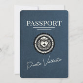 Blue Puerta Vallarta Pass Save The Date (Vorderseite)