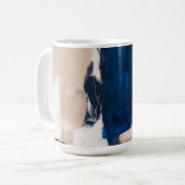 Blue Pulse of Stillness Kaffeetasse (Vorderseite Links)
