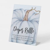 Blue Pumpkin Baby Duschdusche Windelwanne Sockelschild (Vorderseite)