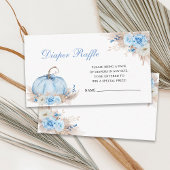 Blue Pumpkin Baby Duwer Windelwanne Einsteckkarte Begleitkarte