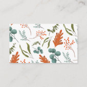 Blue Pumpkin Baby Showdusche Windelwulst Ticket Begleitkarte (Rückseite)