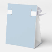 Blue Pumpkin Boy Baby Dusche Geschenkschachtel (Rückseite)