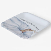 Blue Pumpkin Boy Baby Dusche Pappteller (Gewinkelt)