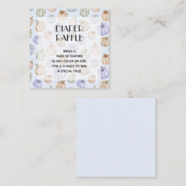 Blue Pumpkin Boy Babydusche Windelwanne Begleitkarte