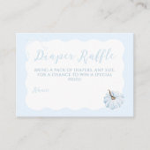 Blue Pumpkin Es ist eine junge, moderne Fall Baby  Begleitkarte (Vorderseite)