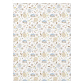 Blue Pumpkin Fall Floral Tableclout Tischdecke (Vorderseite)