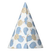 Blue Pumpkin First Birthday Hats Partyhütchen (Rückseite)