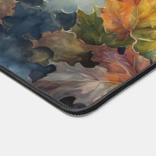 Blue Pumpkin - Mauspad, Schreibtischmatte (Ecke)