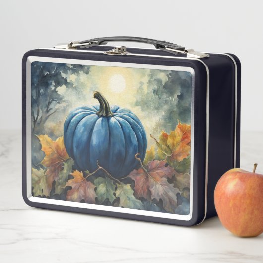 Blue Pumpkin - Mittagspause Metall Brotdose (Beispiel)