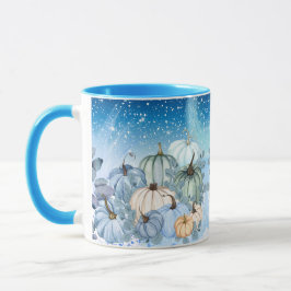 Blue Pumpkin Night Dreams Tasse