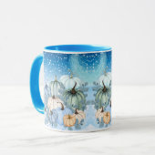 Blue Pumpkin Night Dreams Tasse (Vorderseite Links)