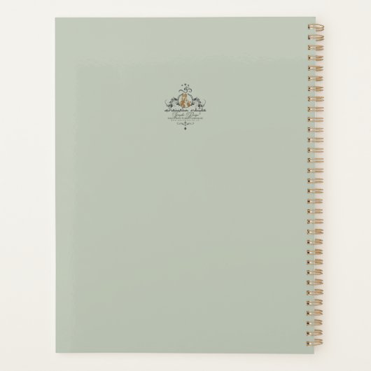 Blue Pumpkin - Planer (Rückseite)