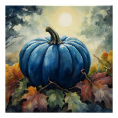 Blue Pumpkin - Poster (Vorderseite)