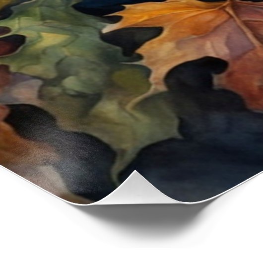 Blue Pumpkin - Poster (Ecke)