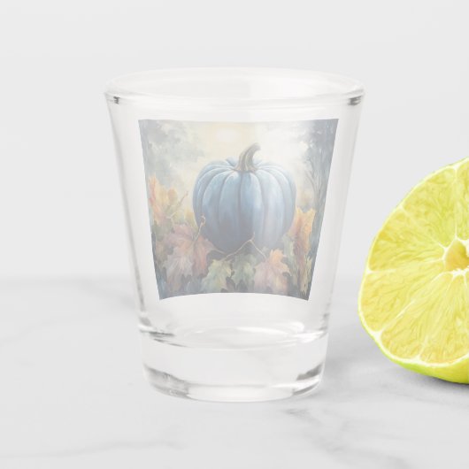 Blue Pumpkin - Shot Glass Schnapsglas (Rückseite)