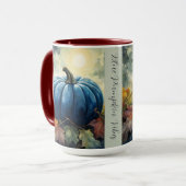 Blue Pumpkin - Tasse, Cup, Tasse (Vorderseite Links)