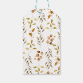 Blue Pumpkin Truck Baby Dusche Danke Tag Geschenkanhänger (Rückseite)