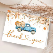 Blue Pumpkin Tuck Baby Dusche geklappt Danke