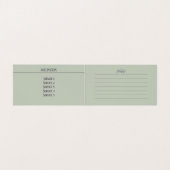 Blue Pumpkin - Visitenkarte Visitenkarten (Innenseite Aufgefaltet)