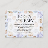 Blue Pumpkins Boy Baby Buy Request Begleitkarte (Vorderseite)