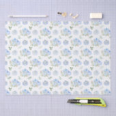 Blue Pumpkins Floral Seidenpapier (Handwerk)