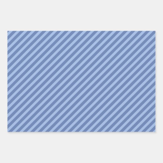 Blue Puppy Party Geschenkwrake, Kinder und Haustie Geschenkpapier Set (Vorderseite 3)