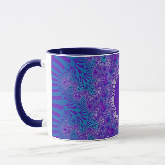 Blue Purity Sunburst Tasse (Links)