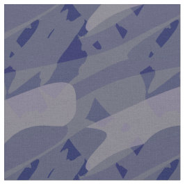 Blue Purple camo abstract Stoff
