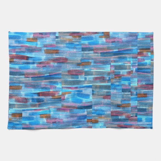 Blue Purple Geschirrtuch (Horizontal)