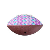 Blue Purple Holographic mermaid pattern Football (Gedreht 270)