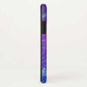 Blue Purple Space Case-Mate iPhone Hülle (Hinten/Rechts)