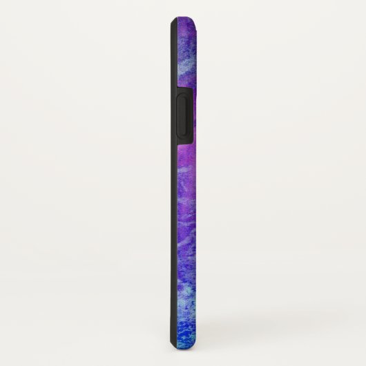 Blue Purple Space Case-Mate iPhone Hülle (Hinten/Rechts)