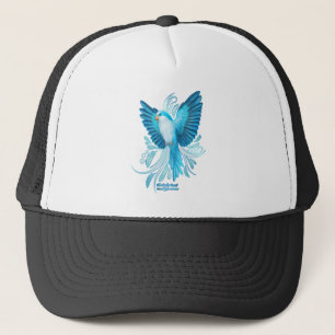 Blue Quaker Parrot Truckerkappe