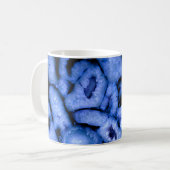 Blue Quartz Agate Geodes Kaffeetasse (Vorderseite Links)