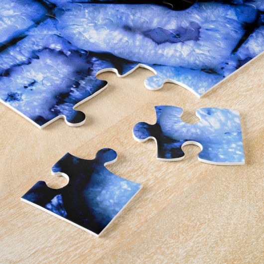 Blue Quartz Agate Geodes Puzzle (Seite)
