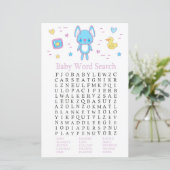 Blue Rabbit Baby Showroom Word Search Game (Stehend Vorderseite)