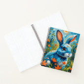 Blue Rabbit Notizblock (Innenseite)